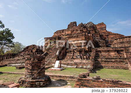 タイ　アユタヤ　ワット・マハタート 37926022
