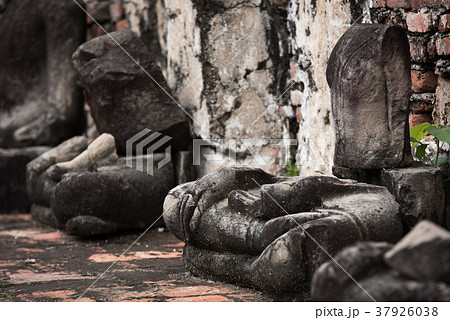 タイ　アユタヤ　ワット・マハタート 37926038