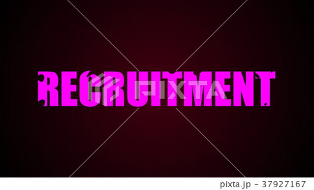 Recruitment text. Abstract background. Digital 3d 37927167