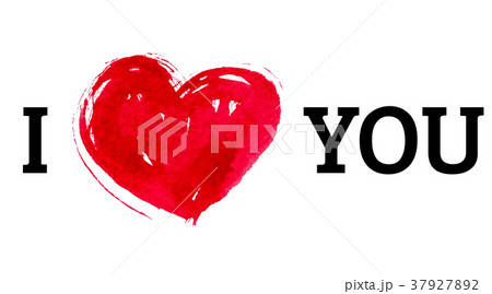I love You vector background. 37927892