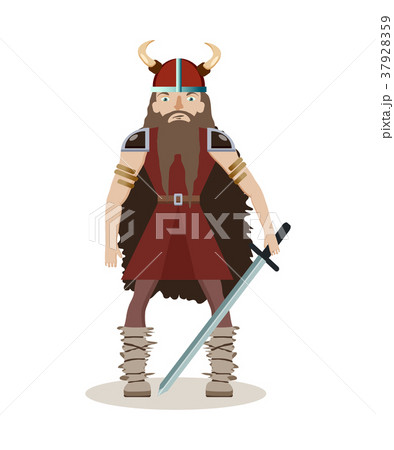 Viking cartoon character. Viking cartoon character. 37928359