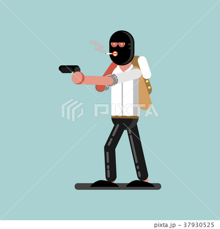 Robber in mask 37930525