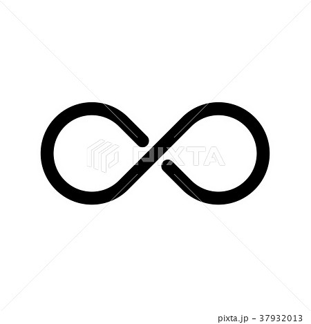 Black infinity symbol icon. Concept of infinite Black infinity symbol icon. Concept of infinite 37932013