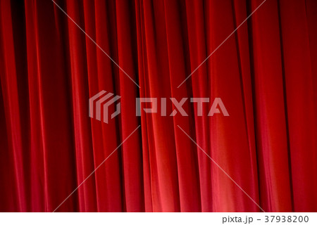 カーテン　ツイード　防炎加工　オーダーカーテン　形状記憶　赤レンガ色　緞帳 37938200