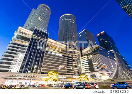 名古屋駅前のイルミネーション2 名古屋駅前のイルミネーション2 37938259