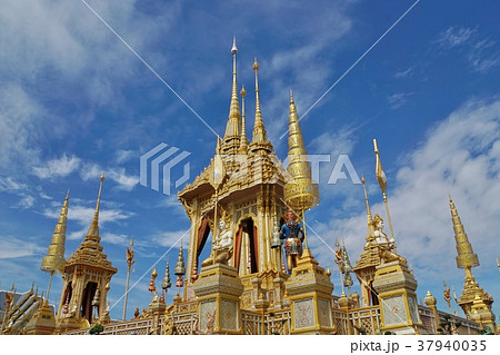 Thai architecture of royal crematorium 37940035
