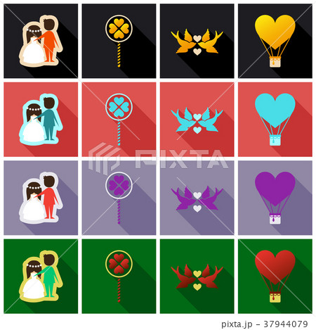 Valentine`s Day set - labels, emblems and other 37944079