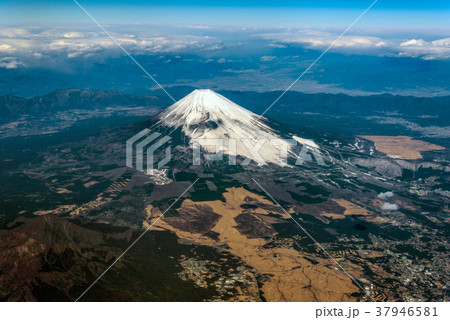 富士山空撮 富士山空撮 37946581