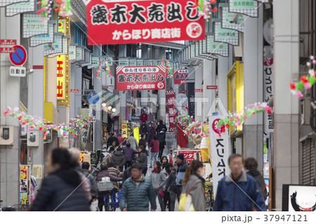 空堀商店街のアーケード 空堀商店街のアーケード 37947121