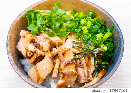 ネギチャーシュー飯 37947161