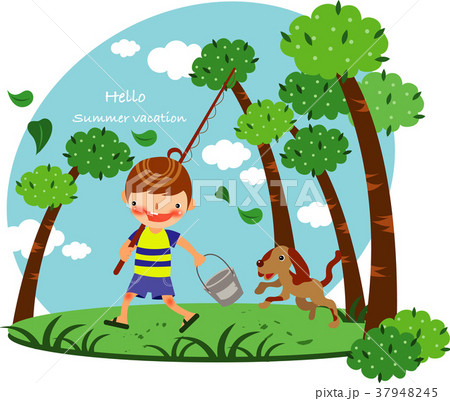 子供 ペット イラスト 37948245