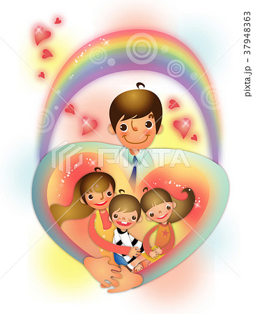 イラスト 家族 ファミリー 37948363