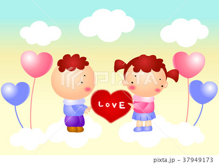 イラスト 恋人 愛 37949173