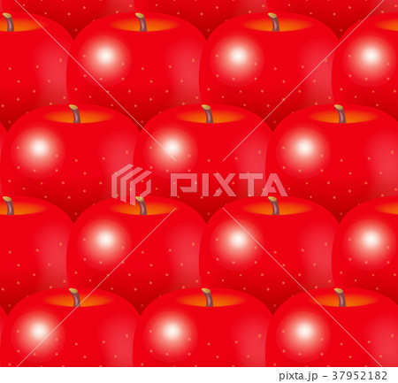 リンゴの背景のイラスト リンゴの背景のイラスト 37952182