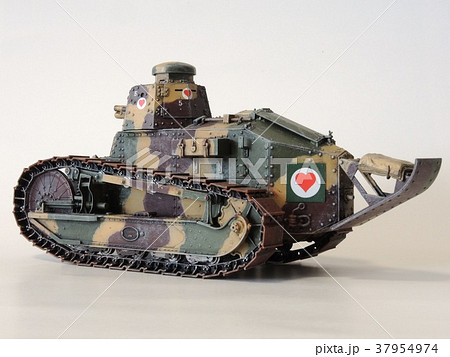 ルノーFT戦車のプラモデルの写真素材 [37954974] - PIXTA