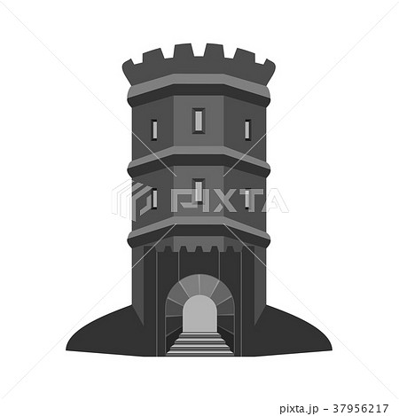 Bastion tower. Medieval fort. Citadel. Bastion tower. Medieval fort. Citadel. 37956217