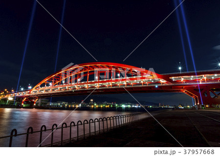 神戸大橋の写真素材