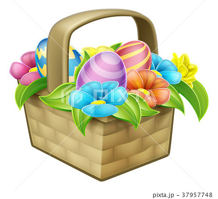 Easter Egg Hunt Basket Hamper 37957748
