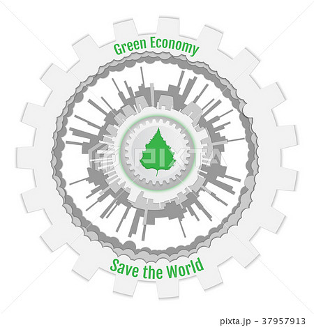 Green economy concept Green economy concept 37957913