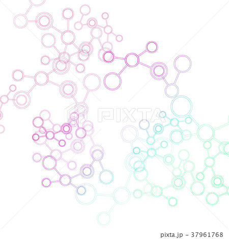 Design science concept. Vector molecule background Design science concept. Vector molecule background 37961768