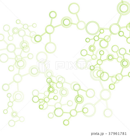 Design science concept. Vector molecule background Design science concept. Vector molecule background 37961781