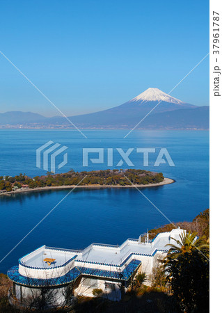 【静岡県・観光名所】大瀬崎と富士山 37961787