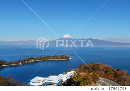 【静岡県・観光名所】大瀬崎と富士山 37961793