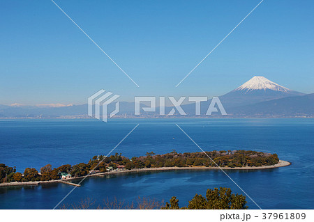 【静岡県・観光名所】大瀬崎と富士山 【静岡県・観光名所】大瀬崎と富士山 37961809