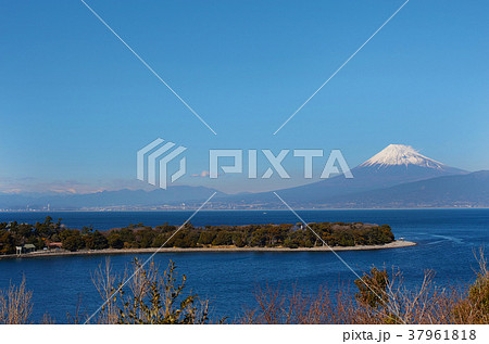 【静岡県・観光名所】大瀬崎と富士山 37961818
