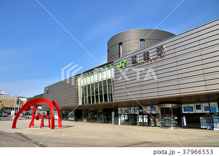 JR函館駅前風景 函館市風景 JR函館駅前風景 函館市風景 37966553