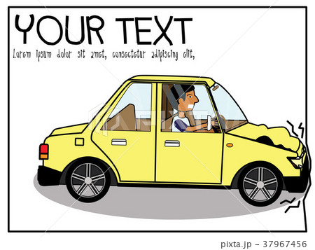 car driver slams on the brakes 37967456