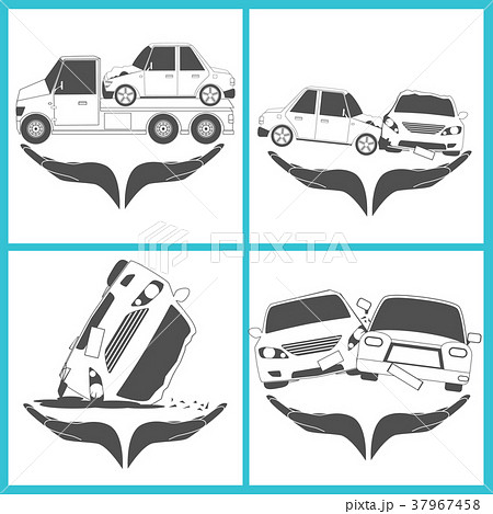 Car empathize simple sign Car empathize simple sign 37967458