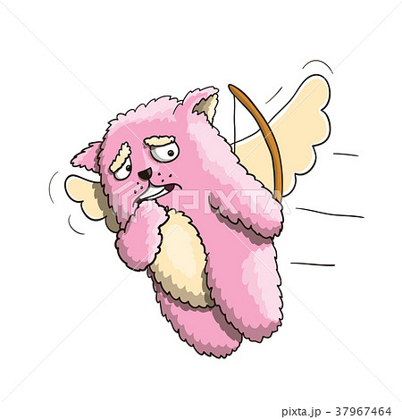 Valentines Cupid Cat Hit a Different Person EPS 37967464