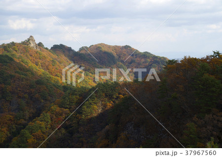 風景 山 紅葉 37967560