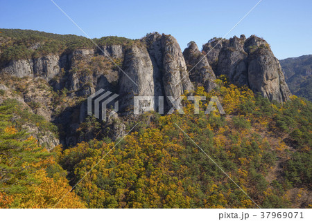 山 紅葉 風景 37969071