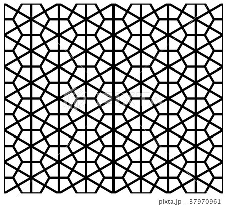 Seamless japanese background and pattern in black Seamless japanese background and pattern in black 37970961