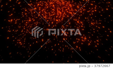 Hot glowing embers. Digital illustration 37972667