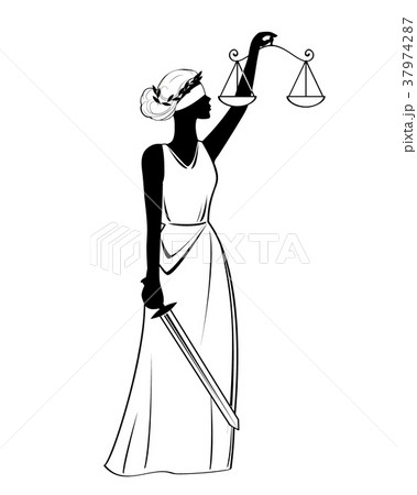 Justice statue icon, vector illustration Justice statue icon, vector illustration 37974287