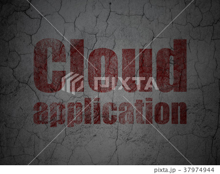 Cloud networking concept: Cloud Application on 37974944