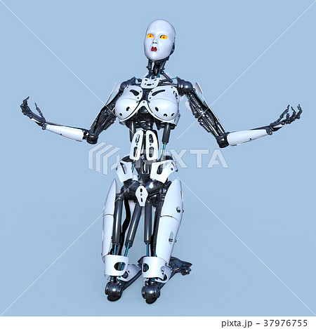 女性ロボット 女性ロボット 37976755