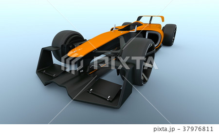 レーシングカーのイラスト素材