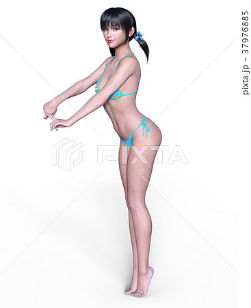 ビキニの女性 37976885