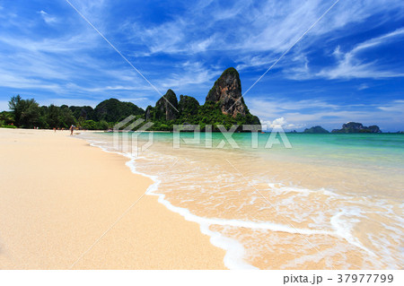 Railay beach, Krabi, Andaman sea Thailand Railay beach, Krabi, Andaman sea Thailand 37977799