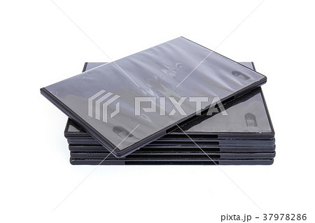 DVD box isolated white background 37978286