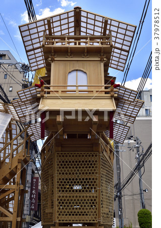 祇園祭 大船鉾 鉾建て 祇園祭 大船鉾 鉾建て 37978512