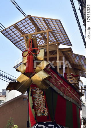 祇園祭 大船鉾 鉾建て 祇園祭 大船鉾 鉾建て 37978526