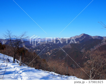 浅間嶺より望む奥多摩の山々 37981925