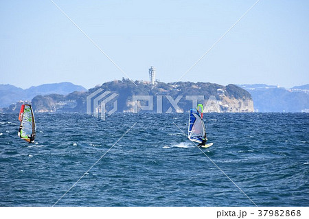 茅ヶ崎海岸 ウィンドサーフィン 茅ヶ崎海岸 ウィンドサーフィン 37982868