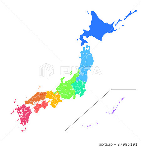 日本地図 37985191