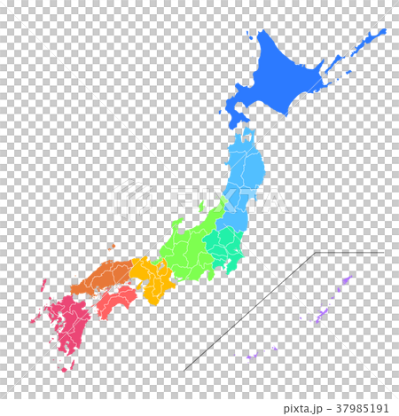 日本地図 37985191